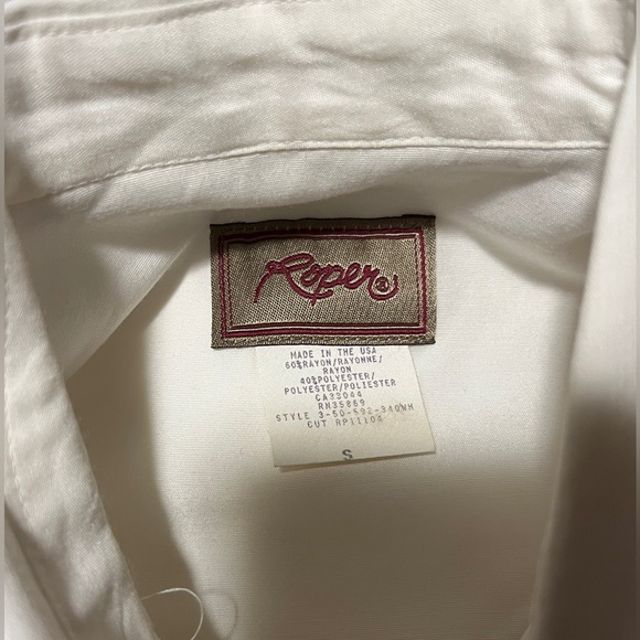 🤠 ROPER LADIES WESTERN BUTTON SHIRT - Picture 4 of 7